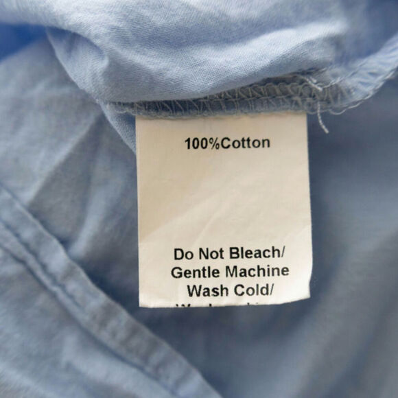 Southern Saint Ladies Seersucker Chambray Ruffle Skirt Size XL - Picture 6 of 8